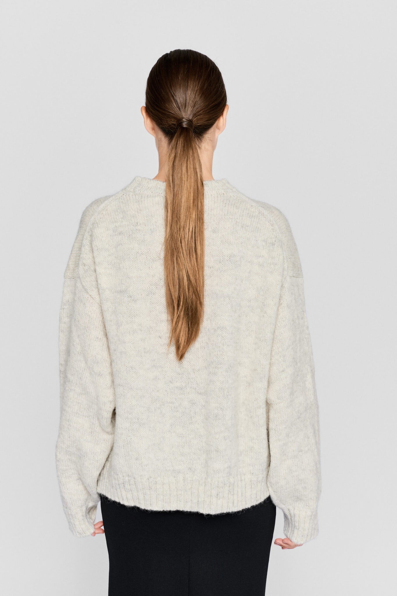 Ire Knitted Sweater - Sand Melange