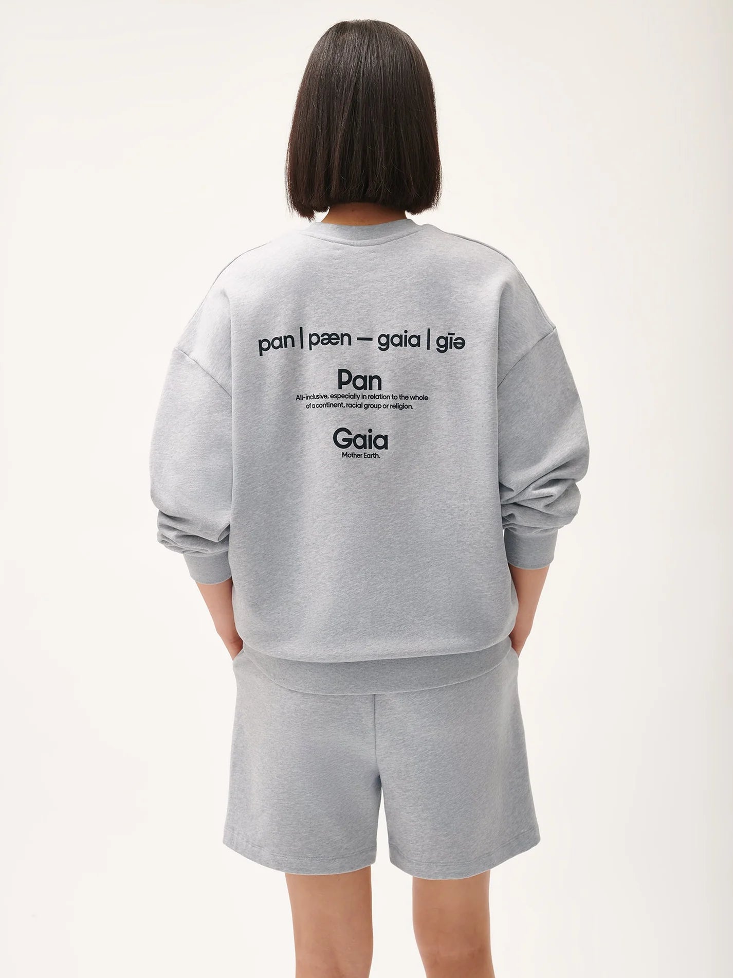 365 Midweight Definition Sweatshirt - Grey Marl