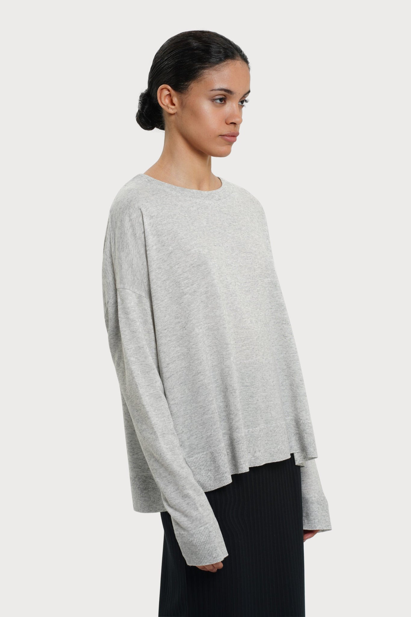 Cecile Sweater - Grey Melange