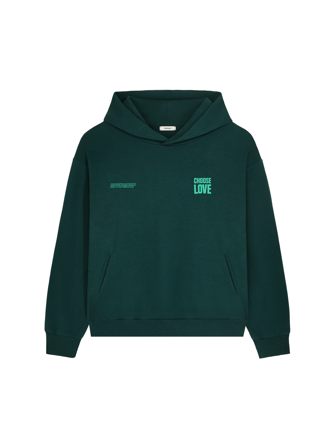 Choose Love Heavyweight Hoodie - Foliage Green