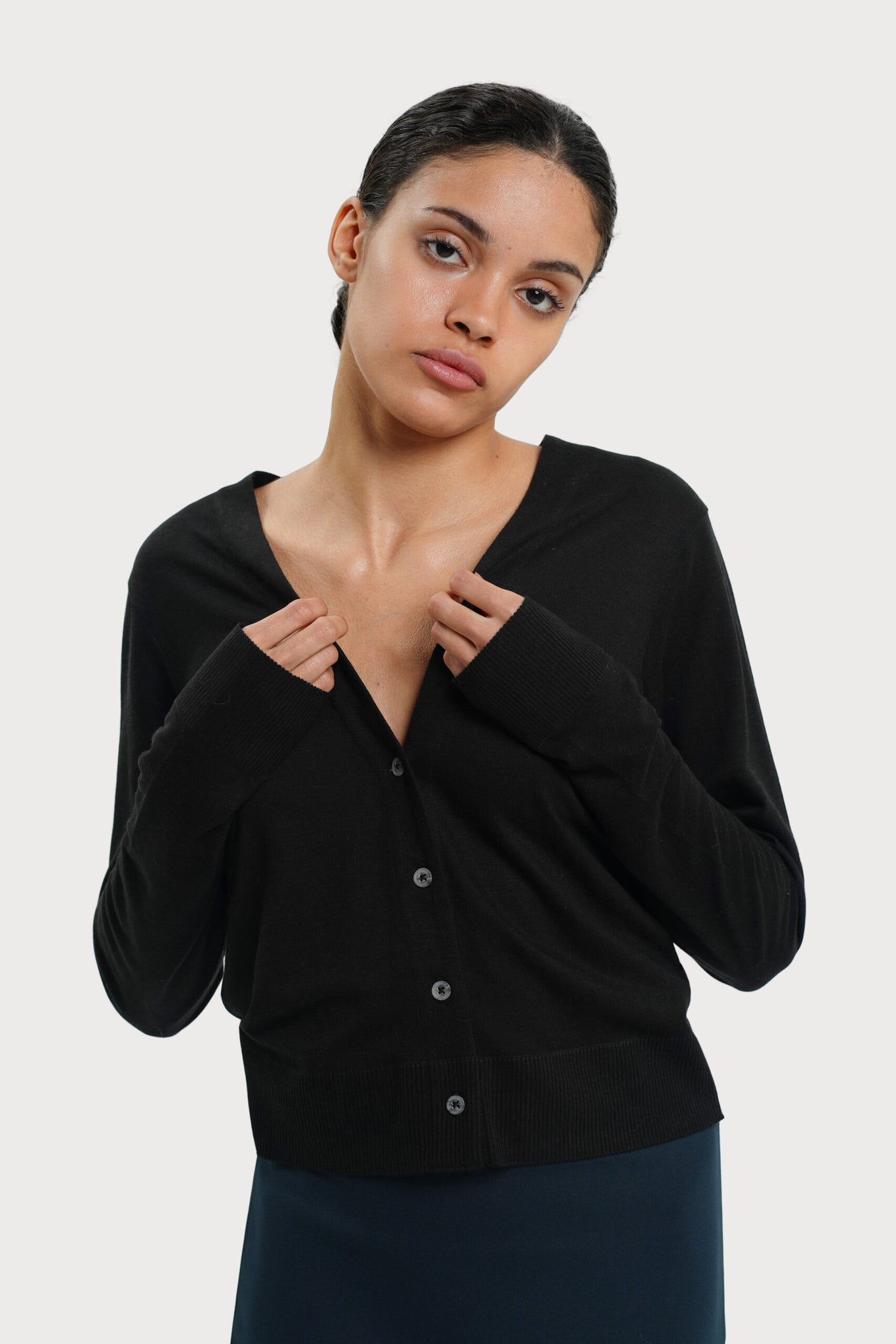 Cica Cardi - Black