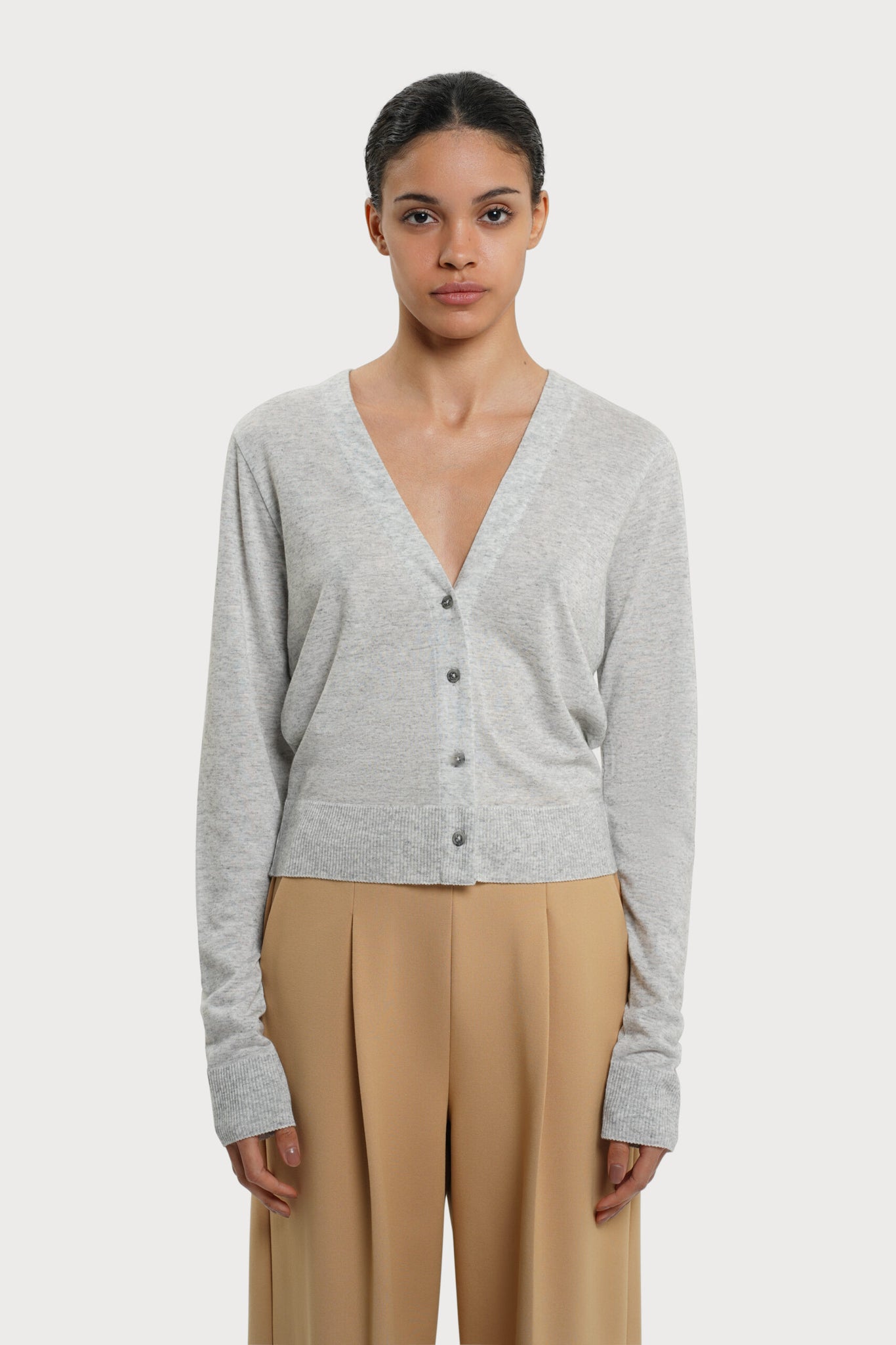 Cica Cardi - Grey Melange