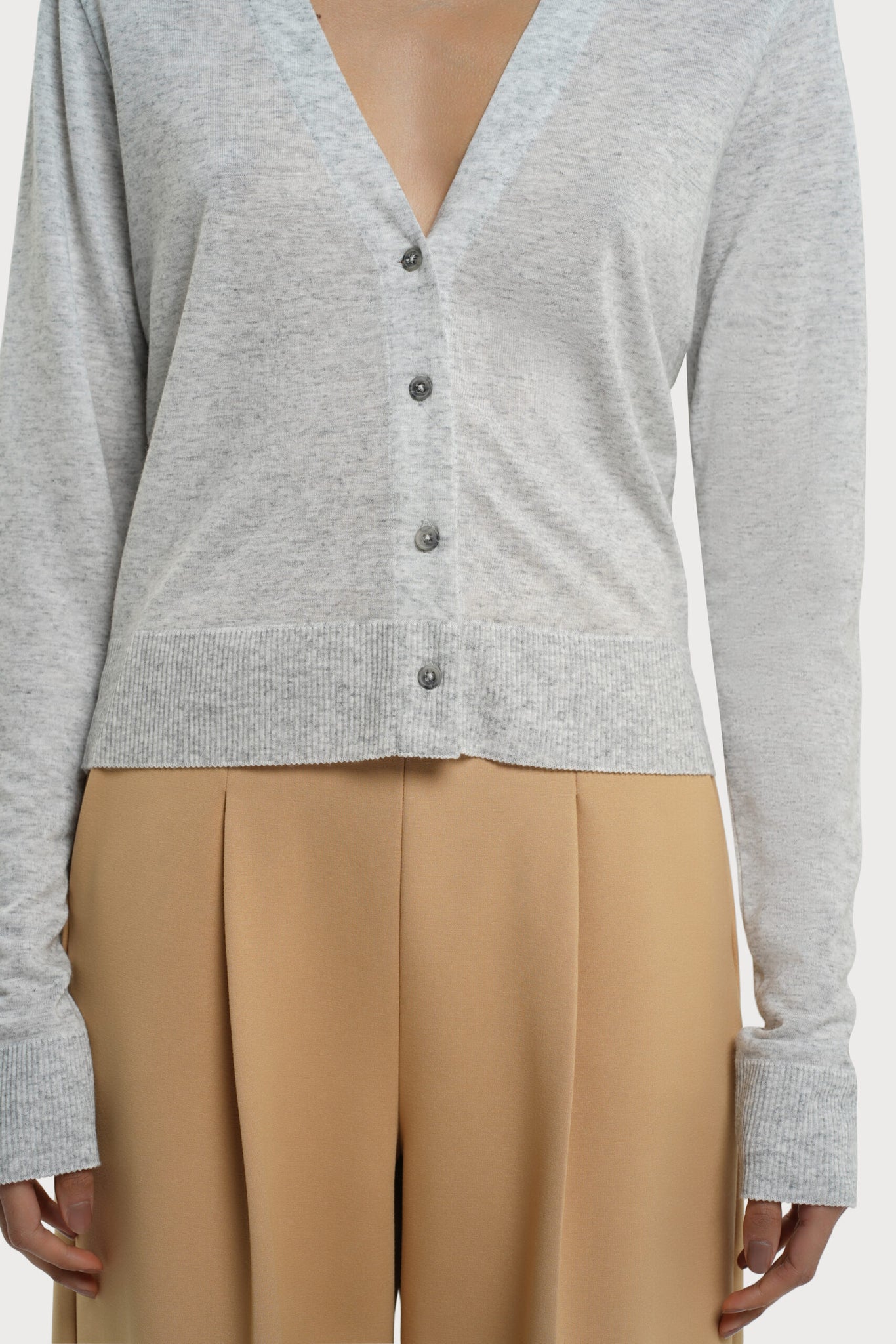 Cica Cardi - Grey Melange