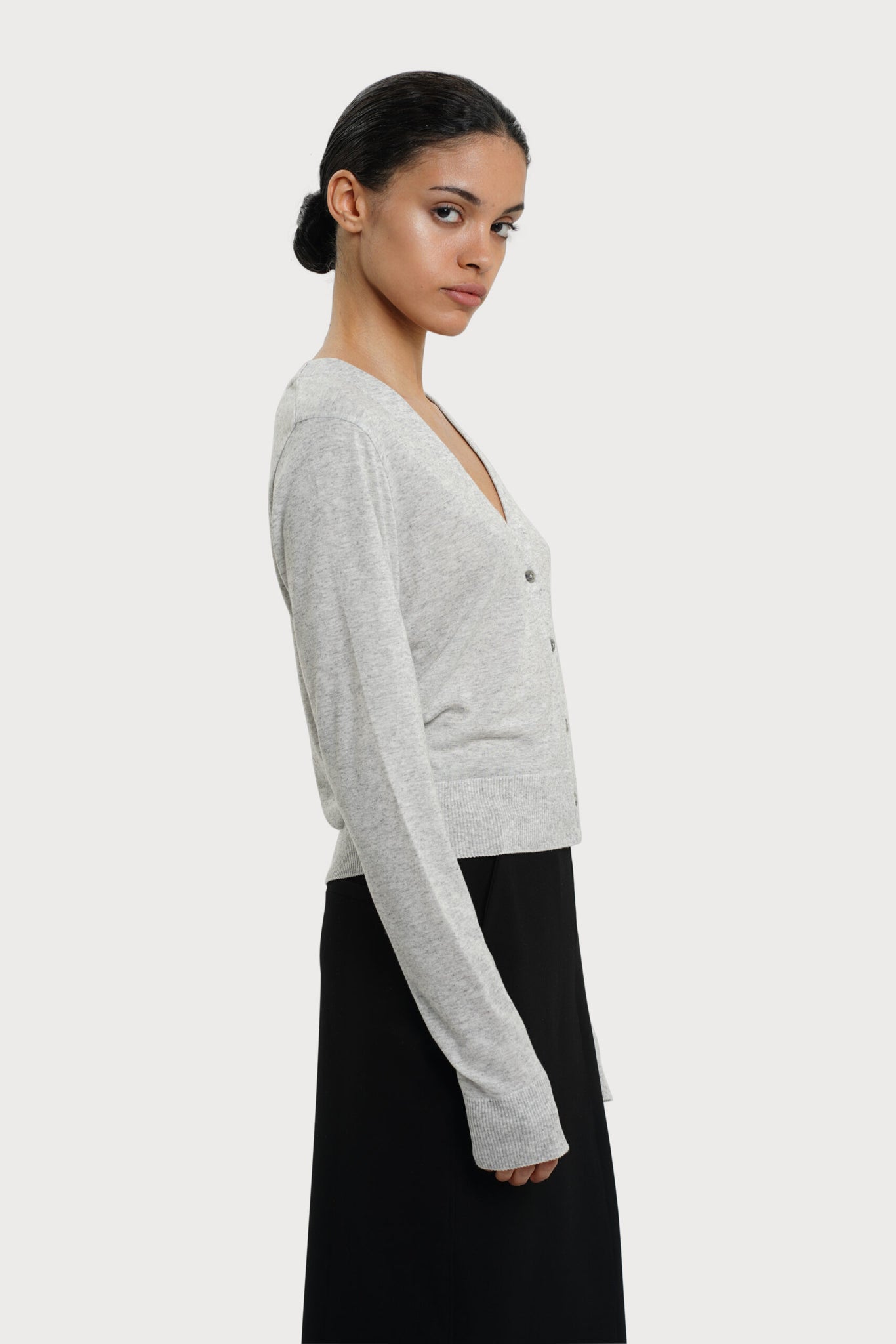 Cica Cardi - Grey Melange