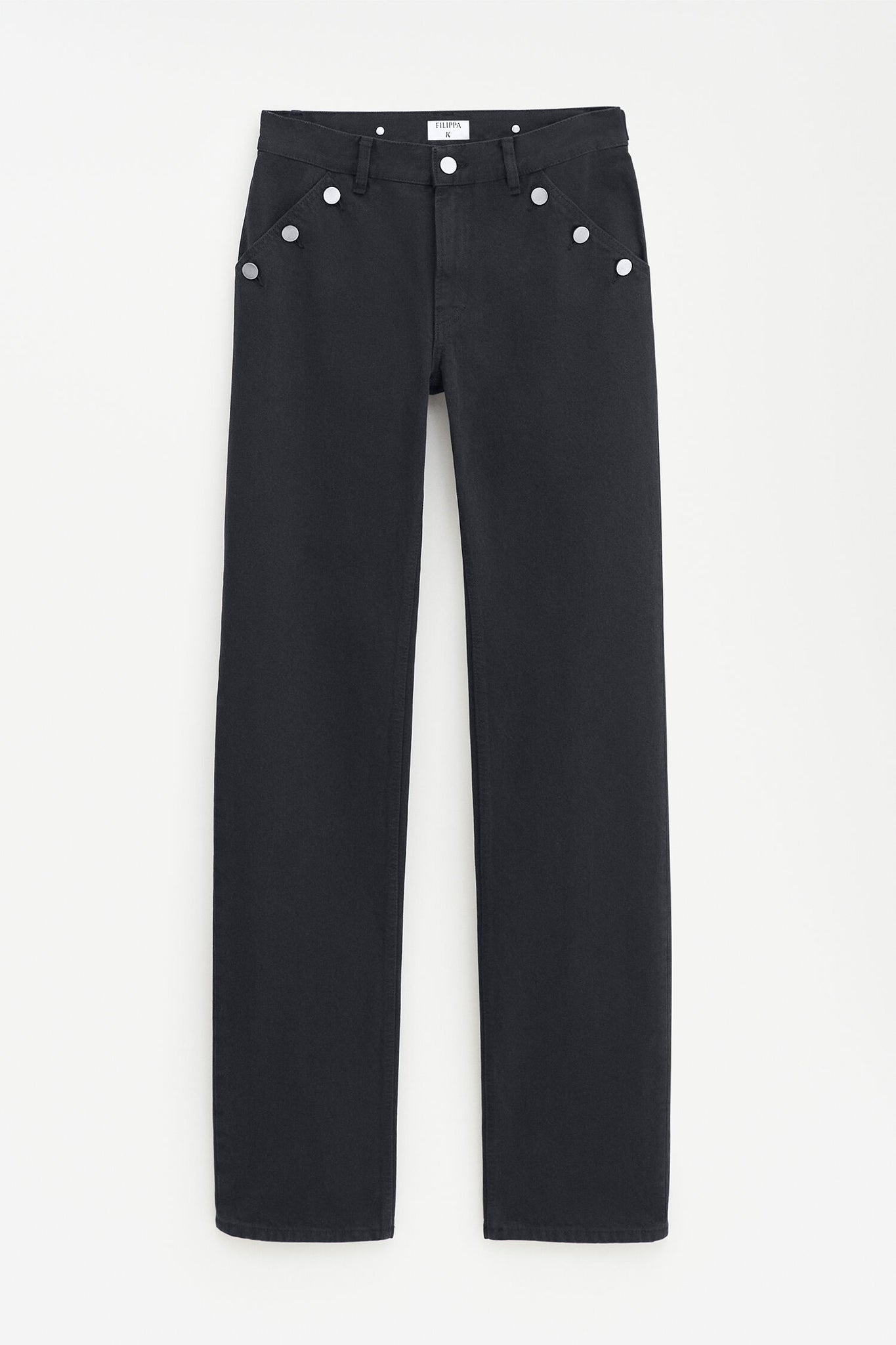 Classic Straight Jeans - Black