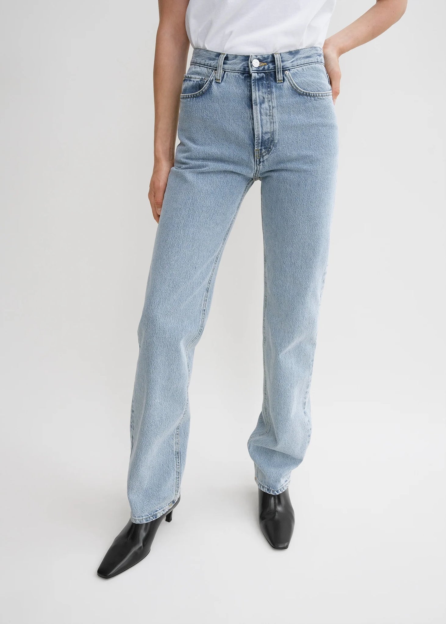 Classic Cut Denim Full Length - Cool Blue