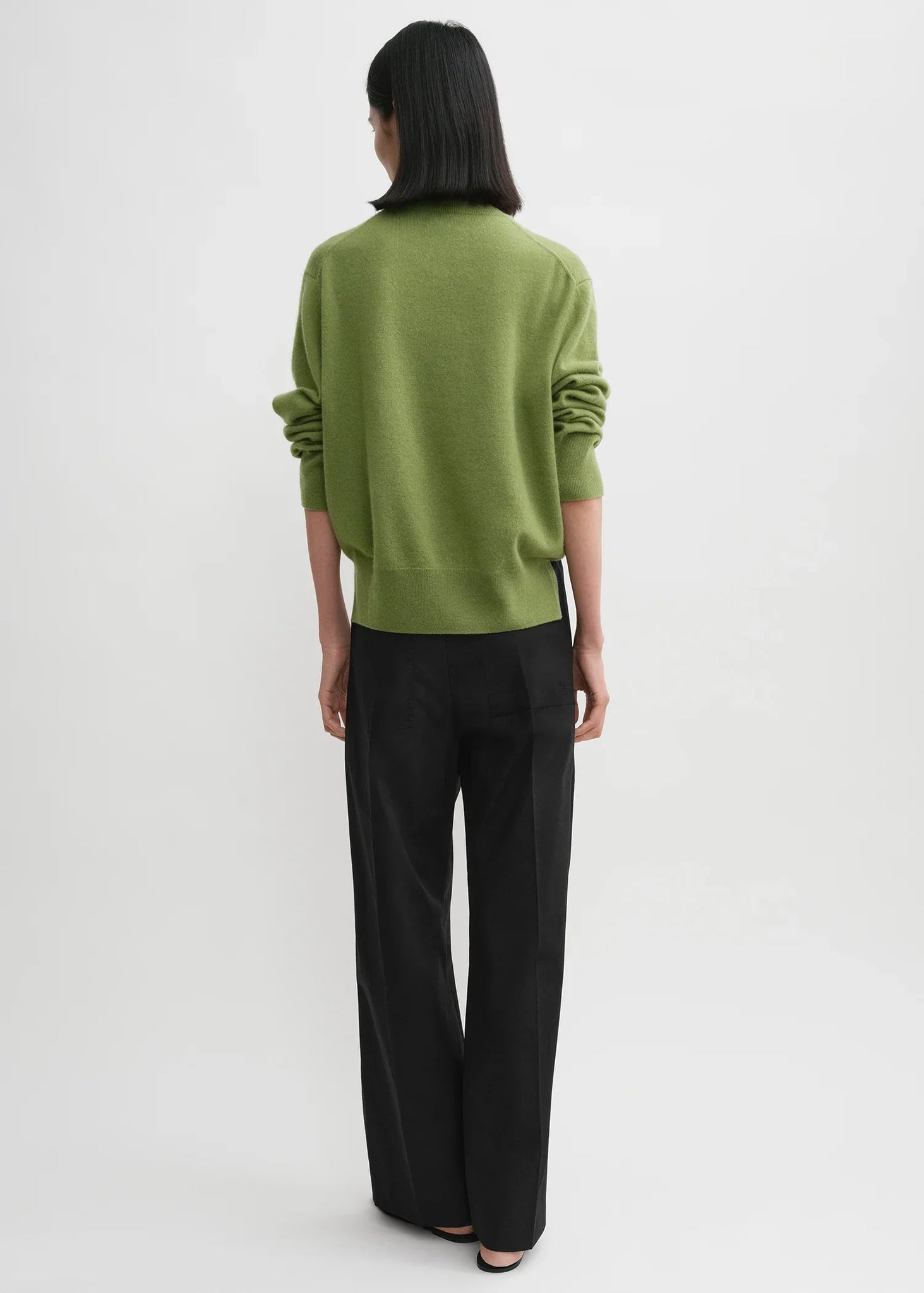 Cotton Drawstring Trousers - Stone