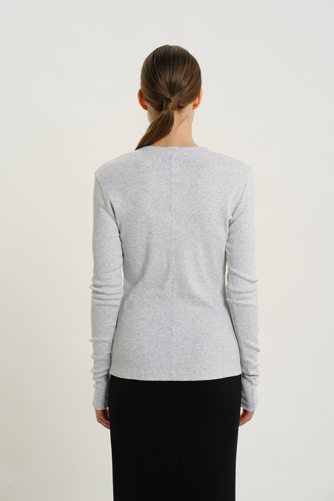 Ottawa Top - Grey Melange