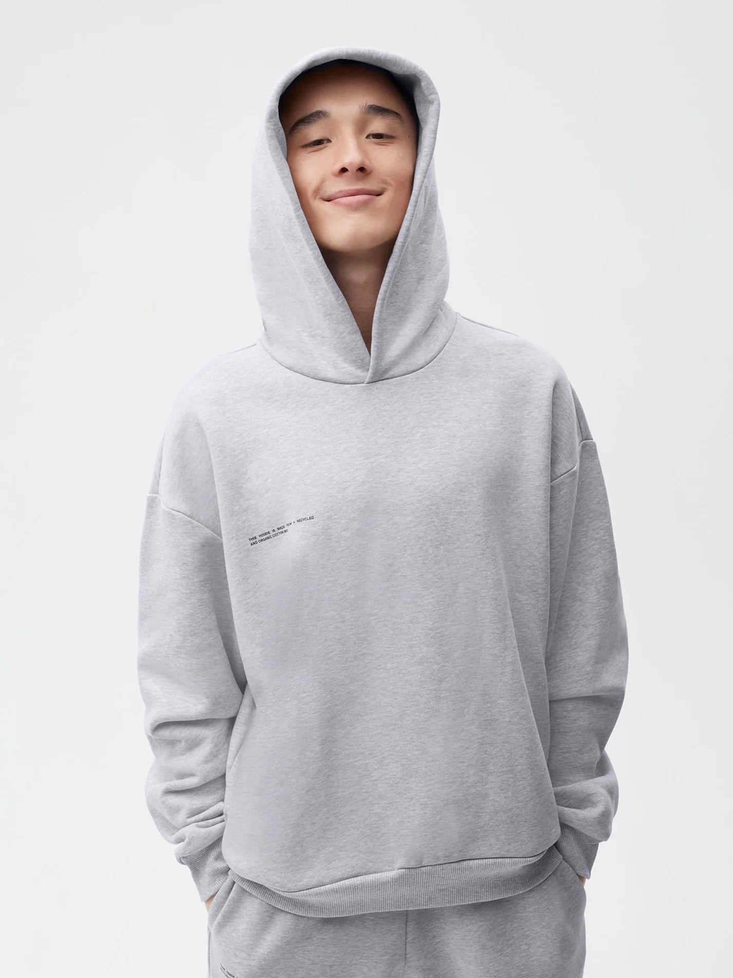 365 Heavyweight Hoodie - Grey Marl