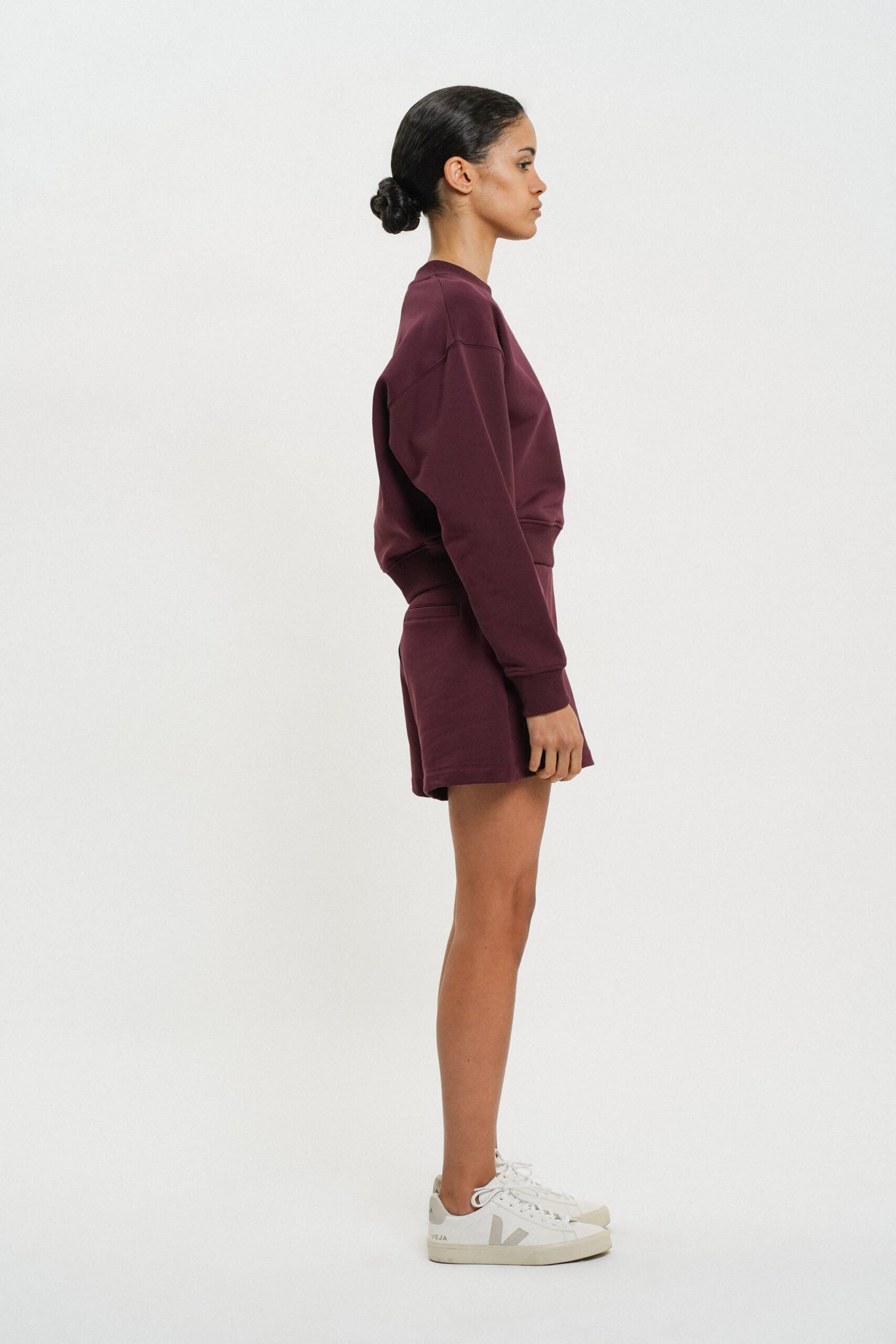 Maylee Sweatshirt - Wine