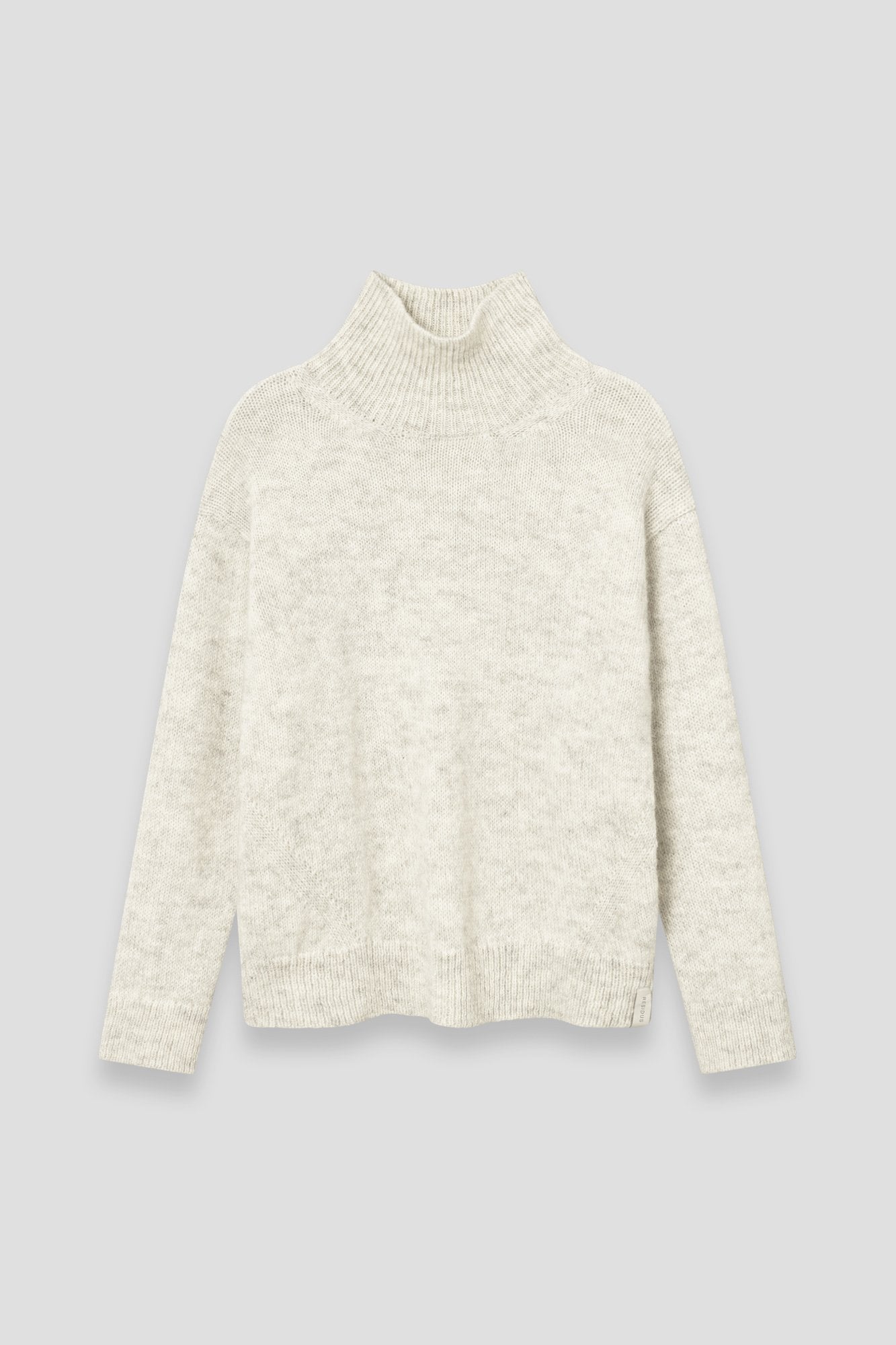 Oma Knitted Turtleneck - Sand Melange