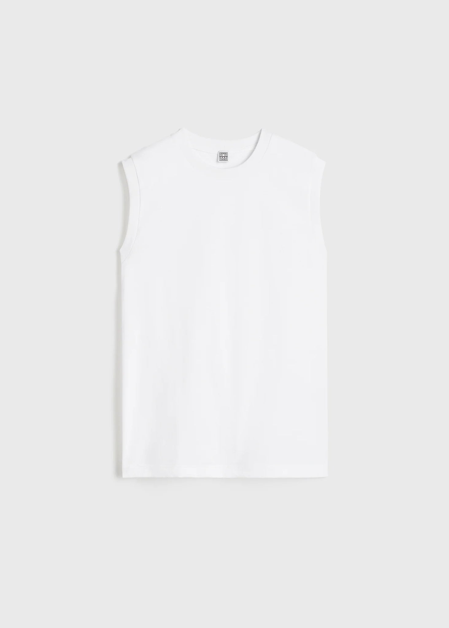 Relaxed Sleeveless Tee (Black)