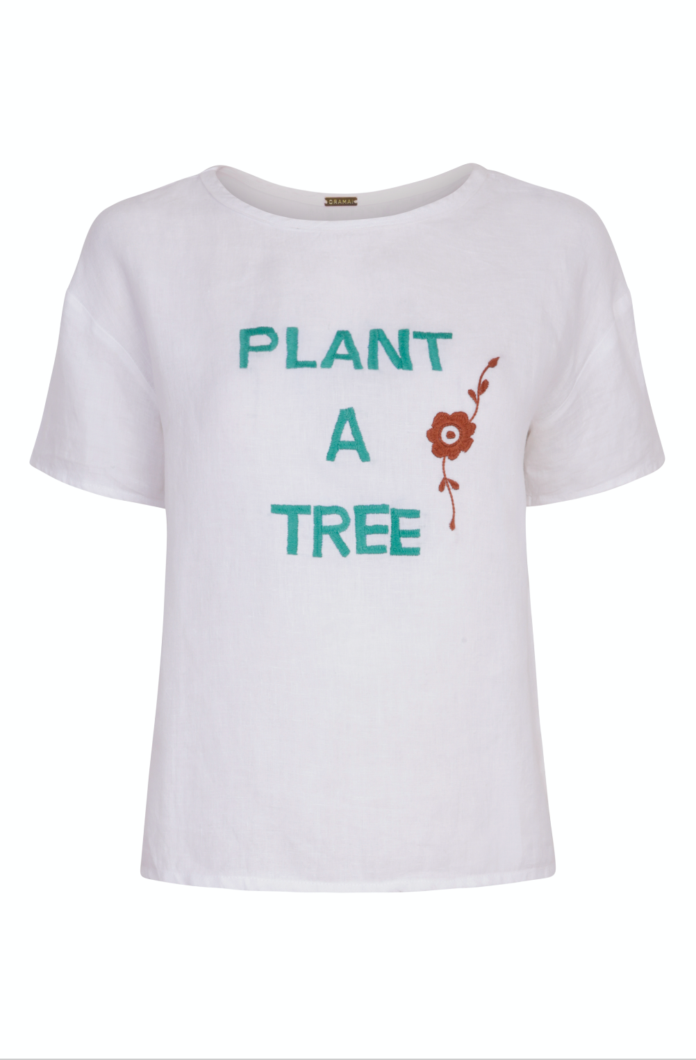 Saheli Hand Embroidered Plant A Tree T-Shirt